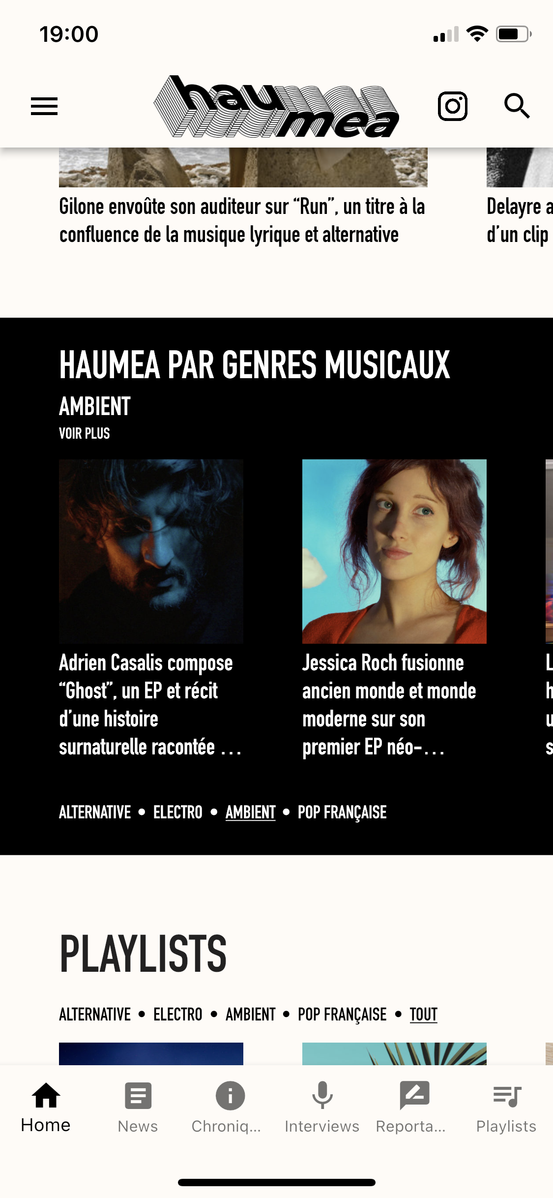 hauméa app hauméa magazine application news musique