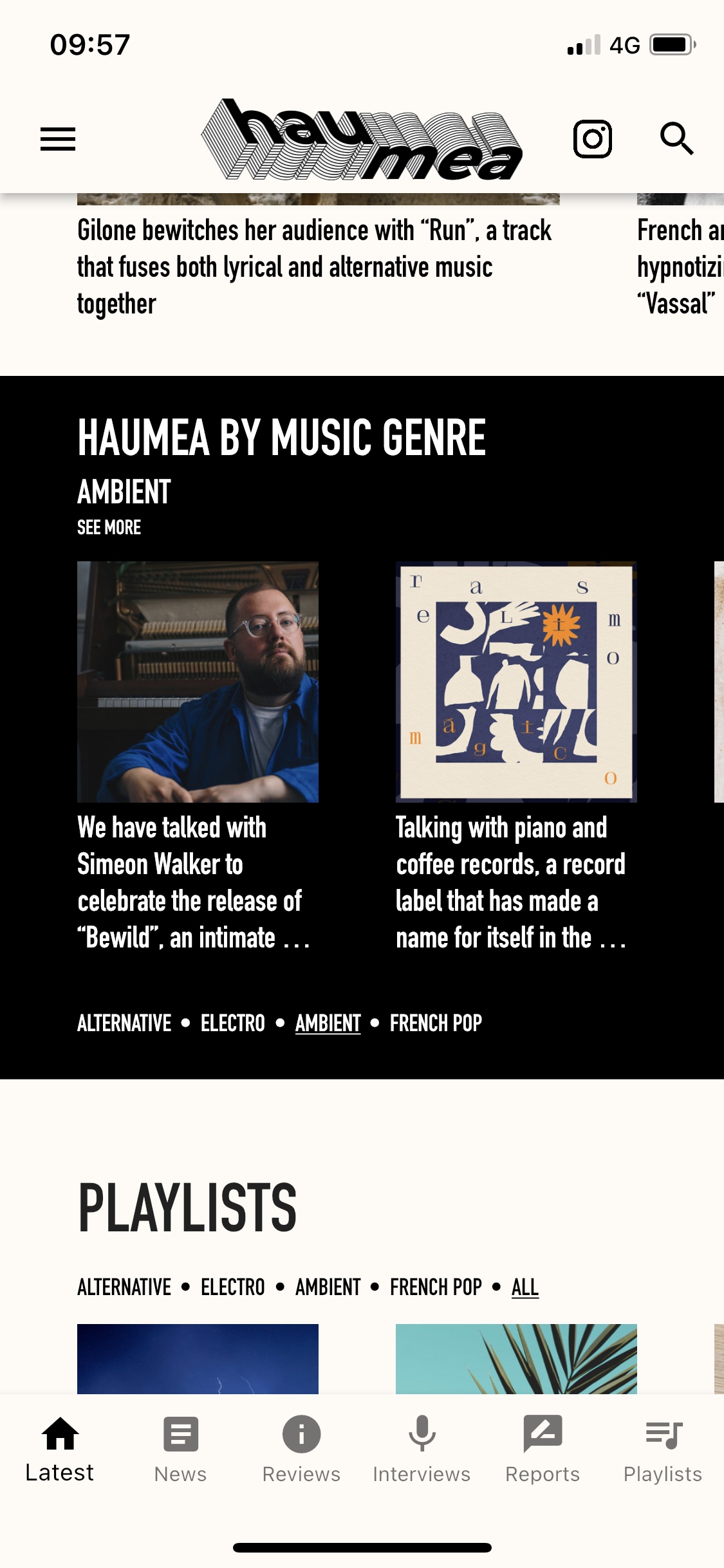 hauméa app hauméa magazine proxima centauri music app news app
